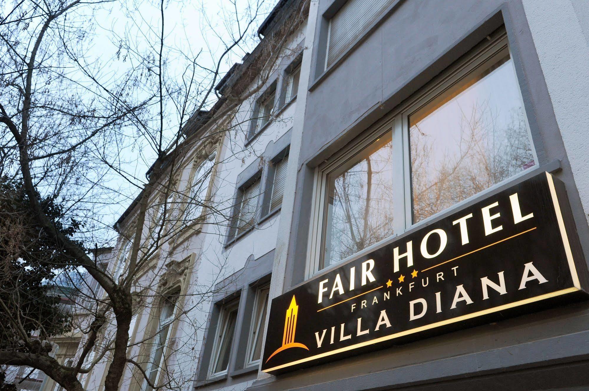 Fair Hotel Villa Diana Frankfurt am Main Bagian luar foto