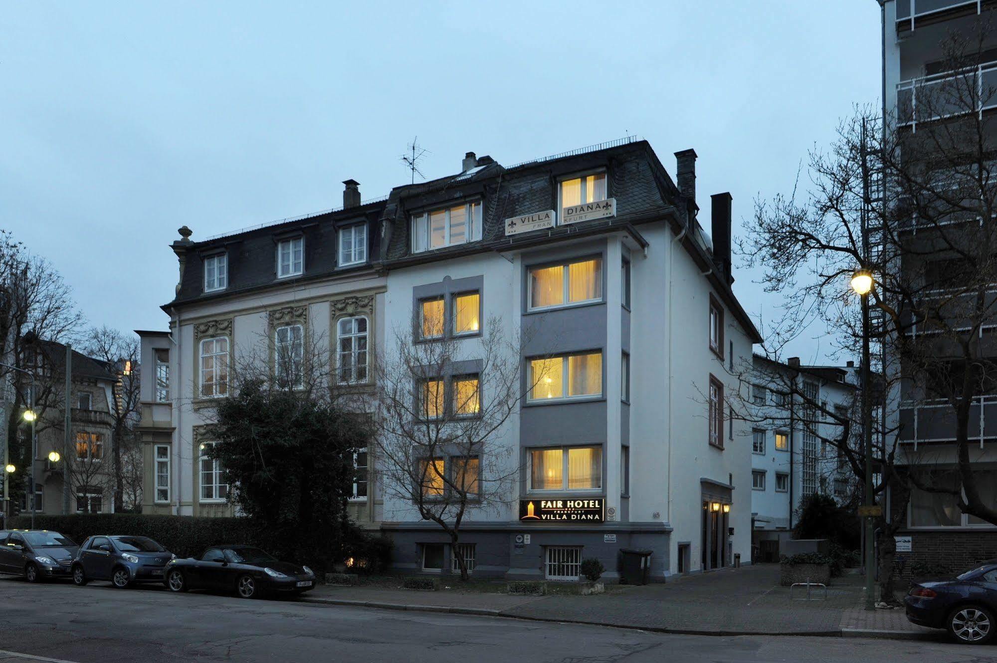 Fair Hotel Villa Diana Frankfurt am Main Bagian luar foto